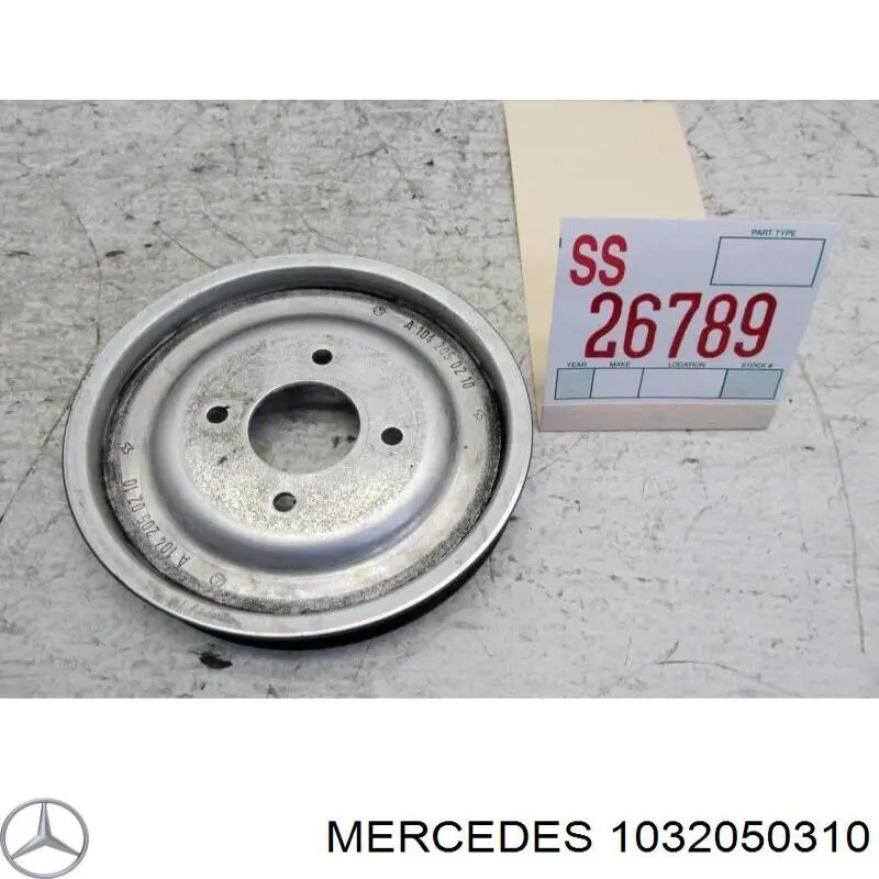 Polia de acoplamento viscoso (da roda de aletas) do sistema de esfriamento Mercedes A1032050310 preço, a partir de 92,25 USD