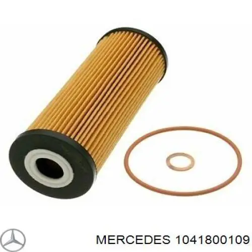 Filtro de óleo Mercedes 1041800109 preço, a partir de 8,00 USD