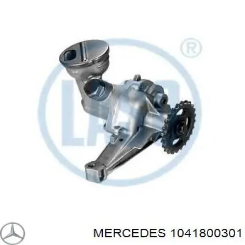Bomba de óleo Mercedes A1041800301 preço, a partir de 715,76 USD
