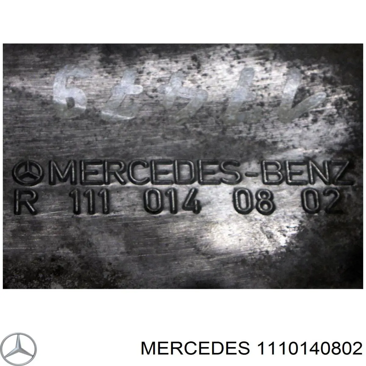 1110140802 Mercedes Panela de óleo de cárter do motor