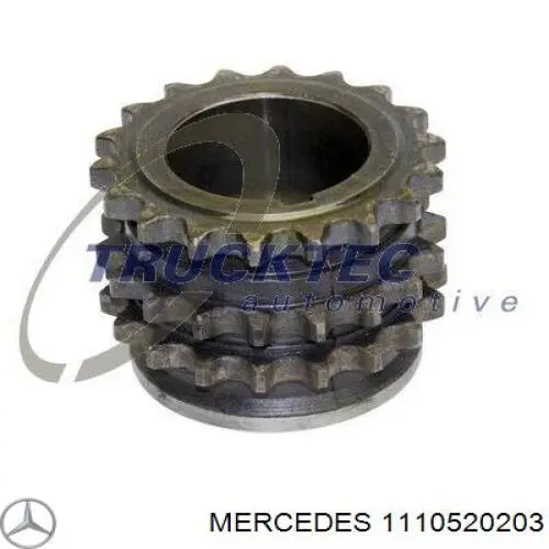 Engrenagem de cadeia da roda dentada de acionamento de cambota de motor Mercedes A1040520903 preço, a partir de 129,03 USD