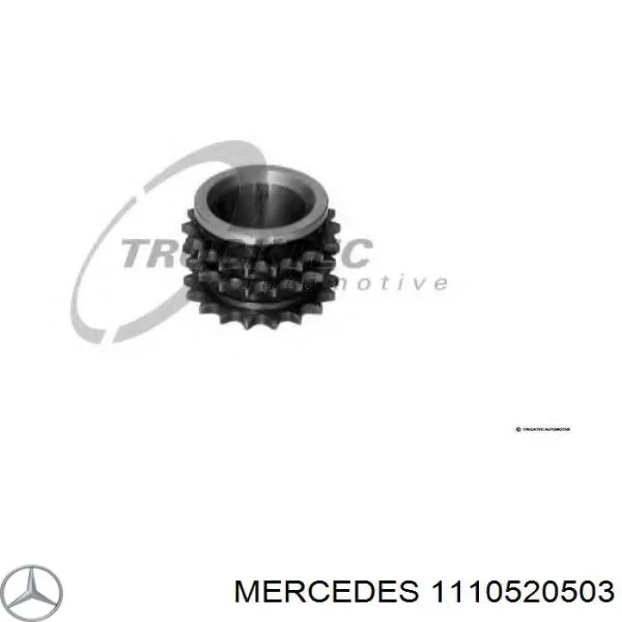 Compre A1040520903 Mercedes Engrenagem de cadeia da roda dentada de acionamento de cambota de motor