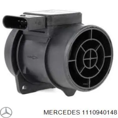 Sensor de fluxo (consumo) de ar, medidor de consumo M.A.F. - (Mass Airflow) Mercedes 1110940148 preço, a partir de 62,99 USD