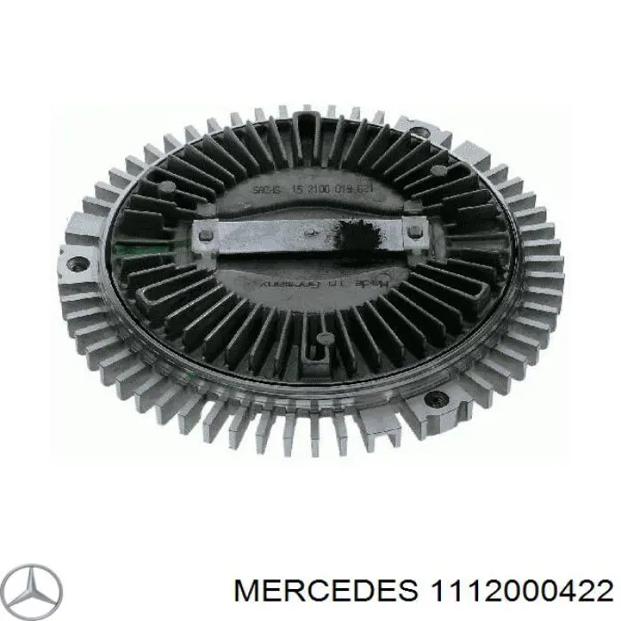 Acoplamento viscoso de ventilador de esfriamento Mercedes 1112000422 preço, a partir de 78,56 USD