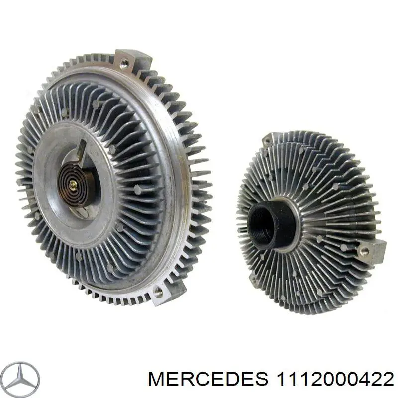 1112000422 Mercedes Acoplamento viscoso de ventilador de esfriamento