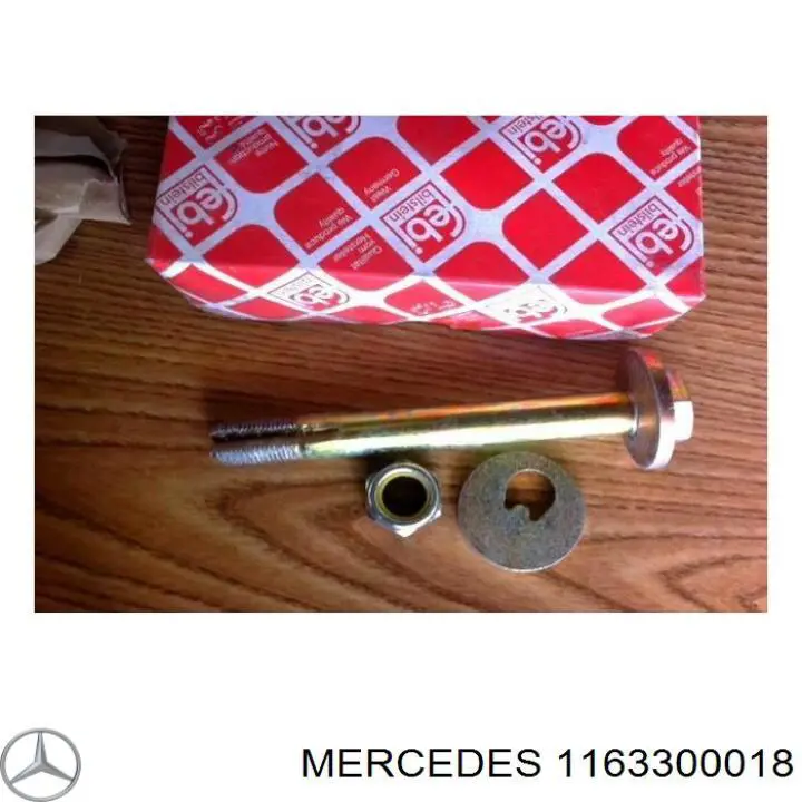 Parafuso de fixação de braço oscilante dianteiro, inferior Mercedes A1163300018 preço, a partir de 85,68 USD