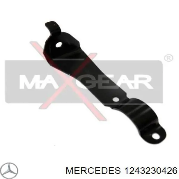 1243230426 Mercedes Braçadeira de fixação da bucha de estabilizador dianteiro