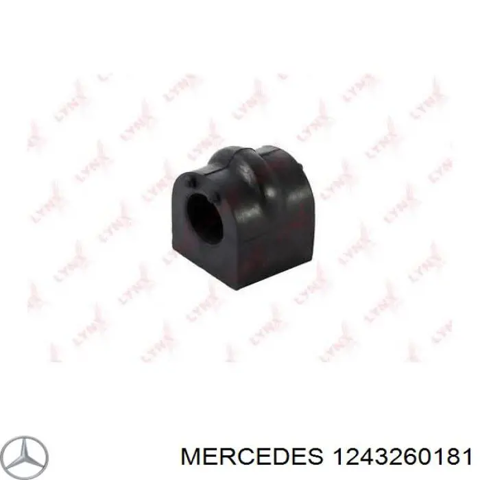 Compre 1243260181 Mercedes Bucha de estabilizador traseiro