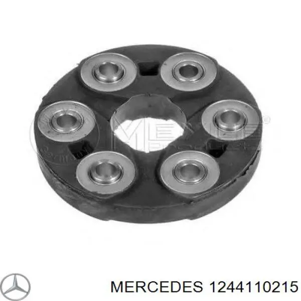 Compre 1244110215 Mercedes Acoplamento elástico dianteiro/traseiro do veio de transmissão