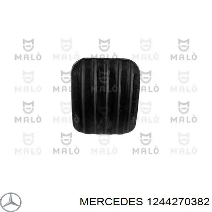 1244270382 Mercedes Placa sobreposta de pedal do freio