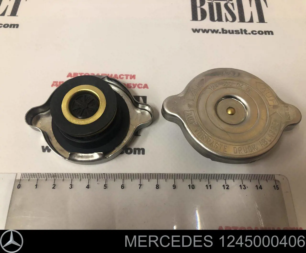 Tampa (tampão) do radiador Mercedes 1245000406 preço, a partir de 4,44 USD