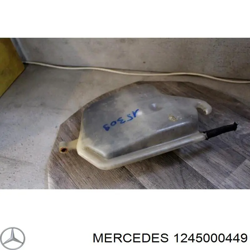 1245000449 Mercedes Tanque de expansão do sistema de esfriamento