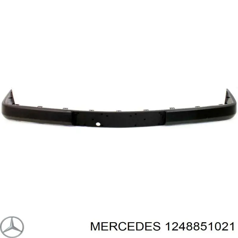Placa sobreposta do pára-choque dianteiro Mercedes 1248851021 preço, a partir de 26,92 USD