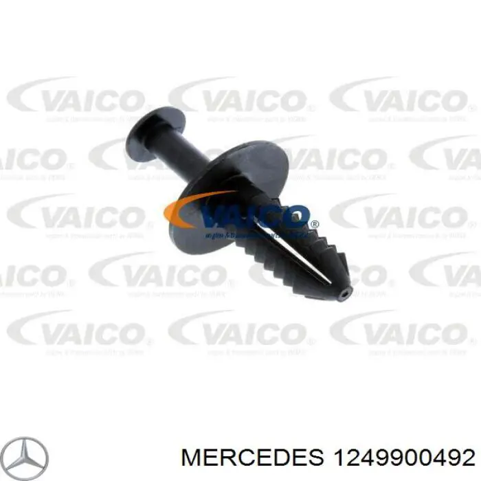 Cápsula (prendedor) de fixação do forro do pára-choque do pára-lama dianteiro Mercedes 1249900492 preço, a partir de 0,52 USD