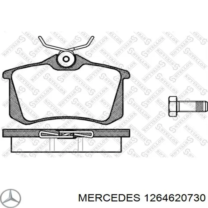 Compre 1264620730 Mercedes Fecho de ignição