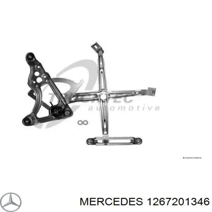 Mecanismo de acionamento de vidro da porta dianteira esquerda Mercedes A1267201346 preço, a partir de 246,07 USD