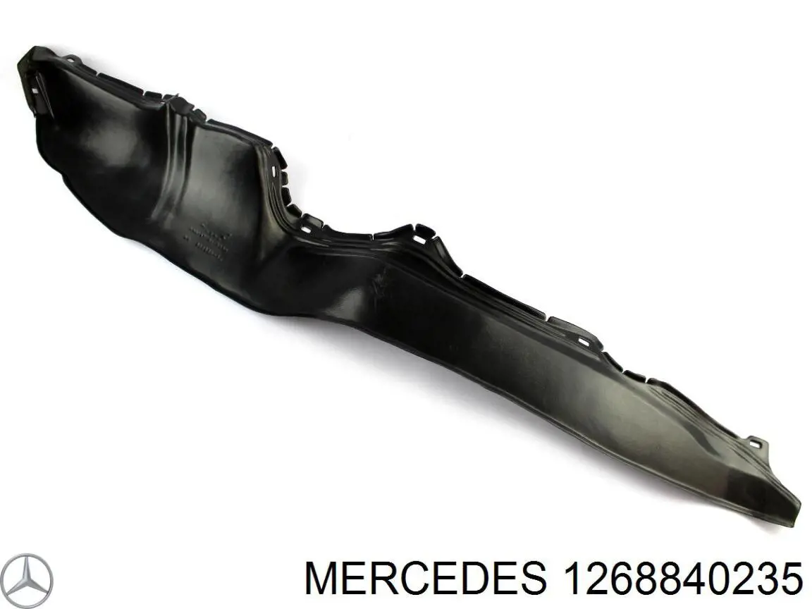 Guarda-barras direito do pára-lama dianteiro Mercedes A1268840235 preço, a partir de 22,22 USD