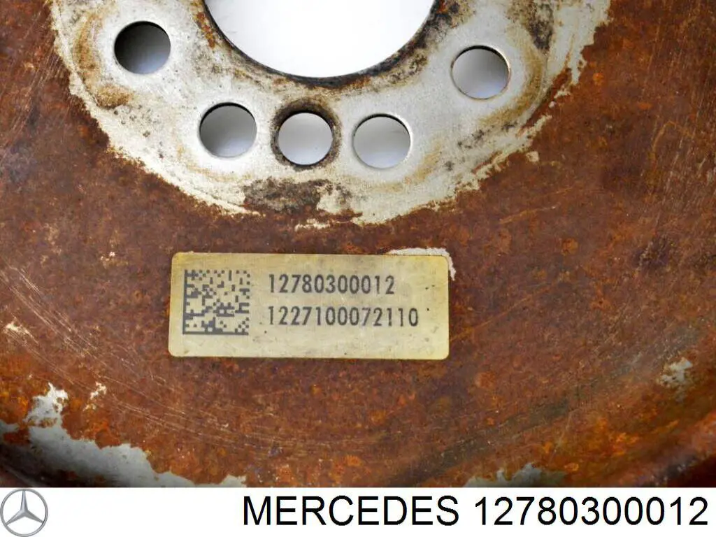 12780300012 Mercedes Volante de motor