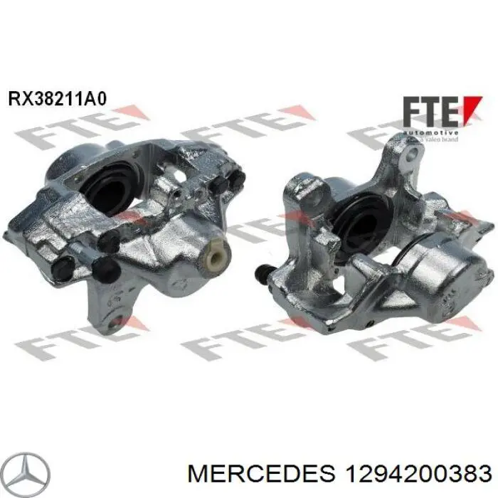 Suporte do freio traseiro direito Mercedes 1294200383 preço, a partir de 62,99 USD