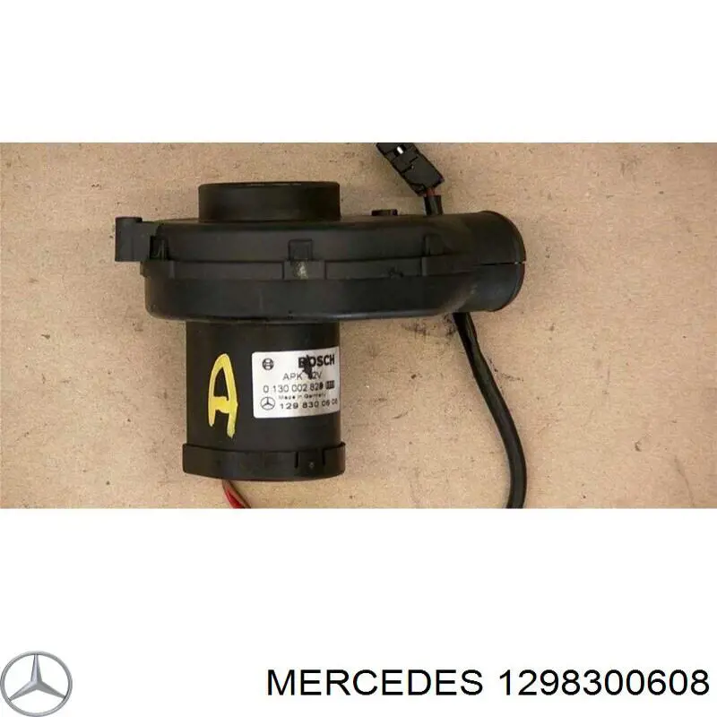 Ventilador do compartimento de bloco de controlo Bosch 0130002828