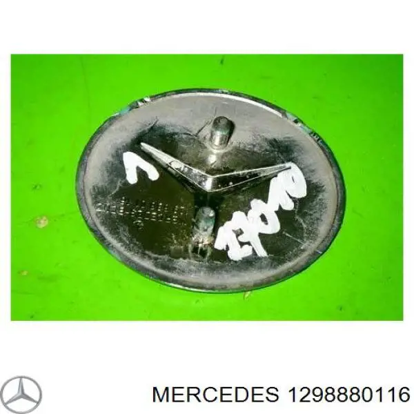 1298880116 Mercedes Emblema da capota
