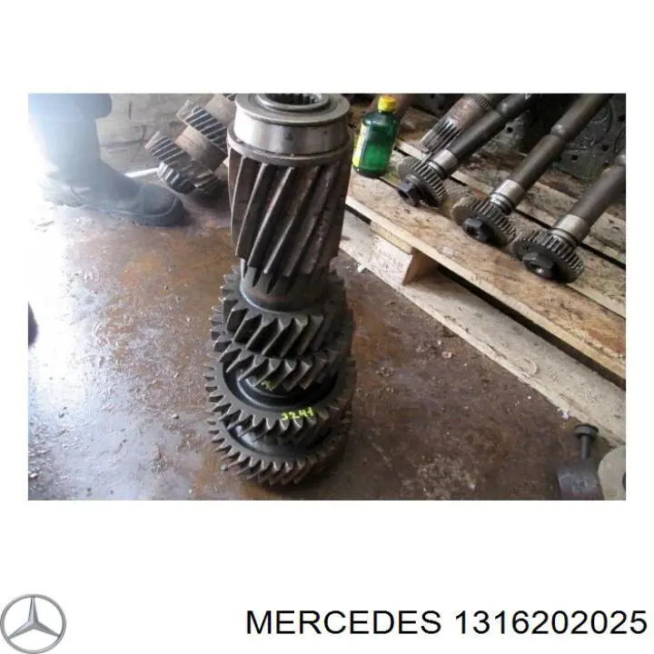 1316202025 Mercedes Eixo primário da caixa de câmbio
