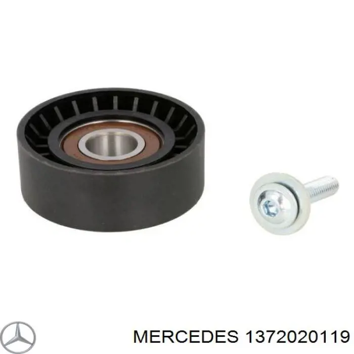 1372020119 Mercedes Rolo parasita da correia de transmissão