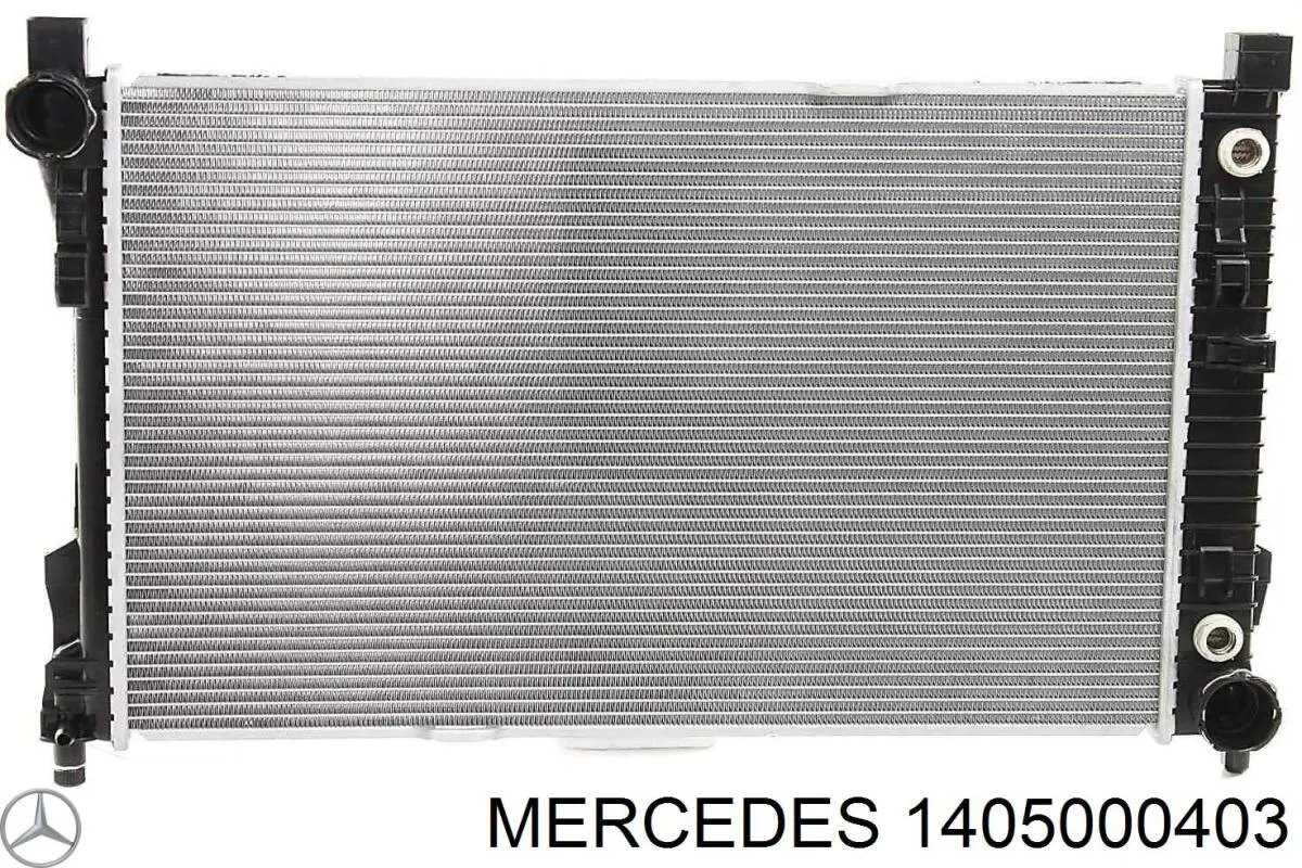 Compre 1405000403 Mercedes Radiador de esfriamento de motor