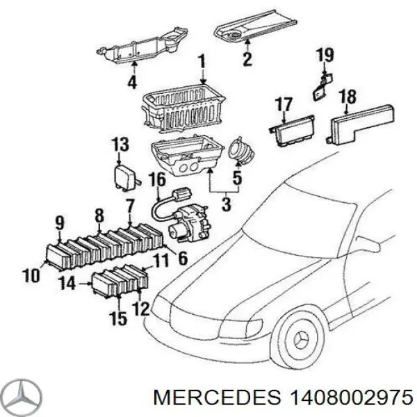 A1408002975 Mercedes 
