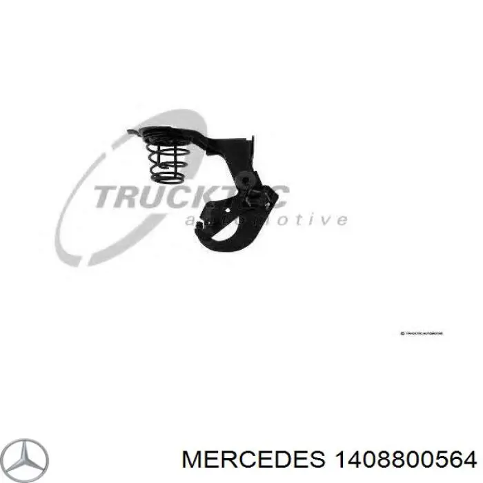 A1408800364 Mercedes Viga con gancho do fecho da capota