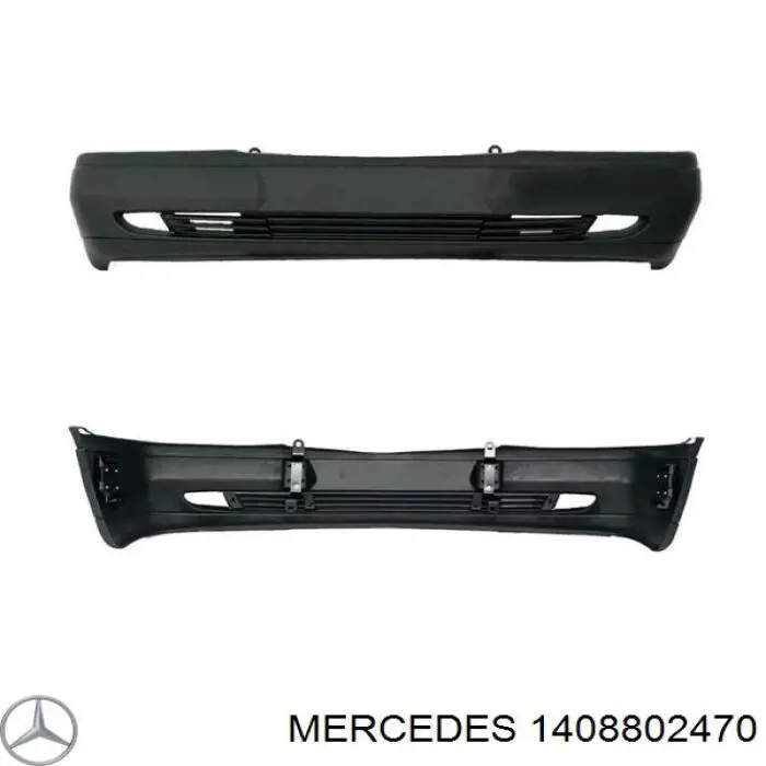 Pára-choque dianteiro Mercedes 1408802470 preço, a partir de 4868,83 USD