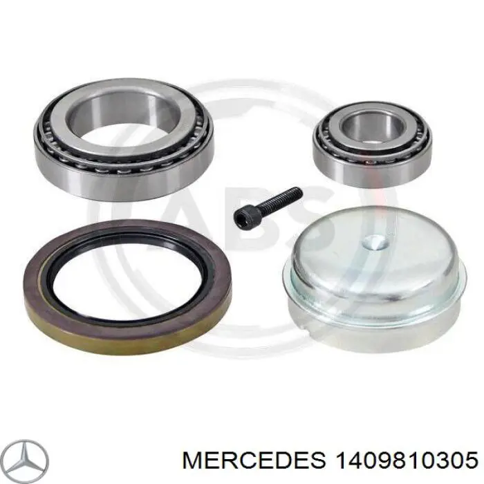 Rolamento interno de cubo dianteiro Mercedes 1409810305 preço, a partir de 55,33 USD