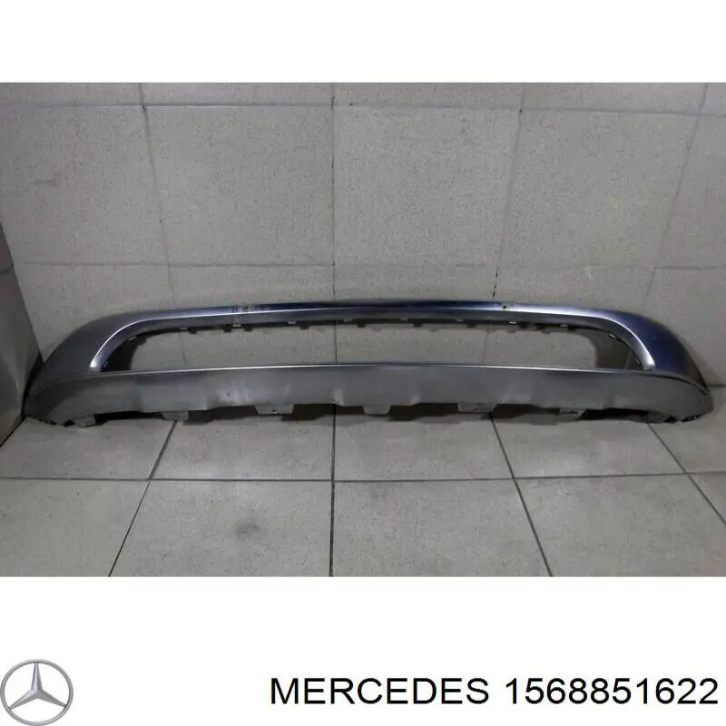 Placa sobreposta do pára-choque dianteiro Mercedes 1568851622 preço, a partir de 246,94 USD