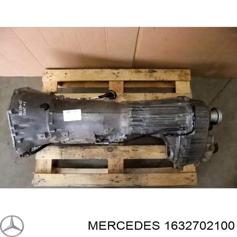 1632702100 Mercedes Caixa Automática de Mudança montada