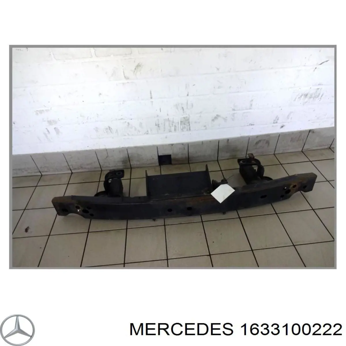 Reforçador do pára-choque dianteiro para Mercedes ML/GLE  W163