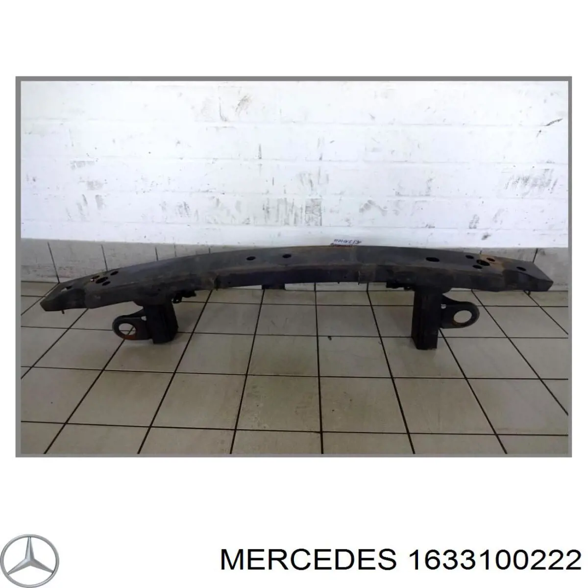 Reforçador do pára-choque dianteiro Mercedes ML/GLE  W163