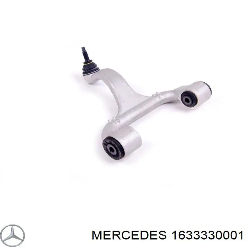 Braço oscilante superior esquerdo de suspensão dianteira Mercedes 1633330001 preço, a partir de 73,34 USD