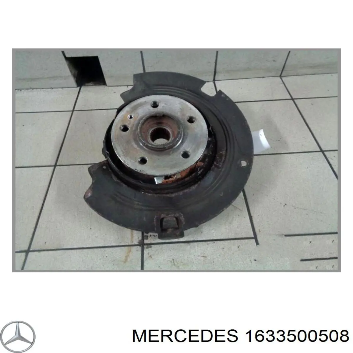 1633500508 Mercedes Pino moente (extremidade do eixo) traseiro esquerdo
