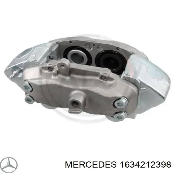 Compre 1634212398 Mercedes Suporte do freio dianteiro esquerdo