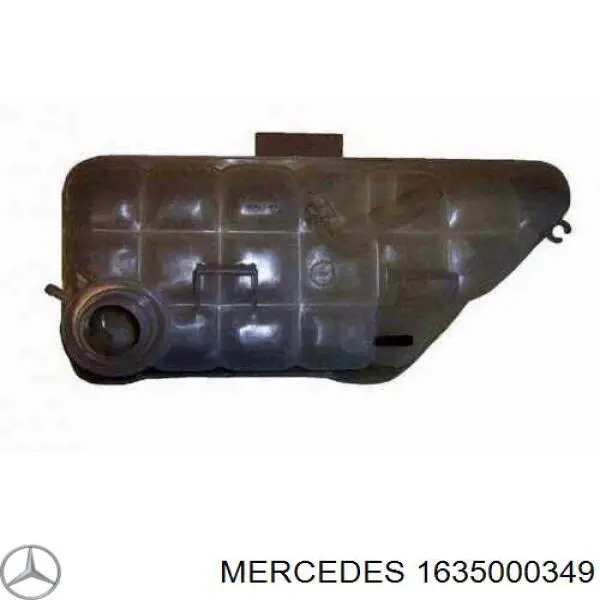 Tanque de expansão do sistema de esfriamento Mercedes 1635000349 preço, a partir de 47,26 USD