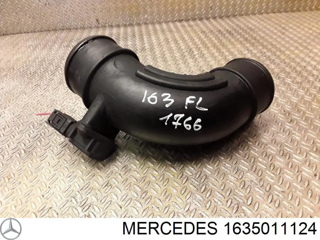 Compre 1635011124 Mercedes Mangueira (cano derivado) de intercooler