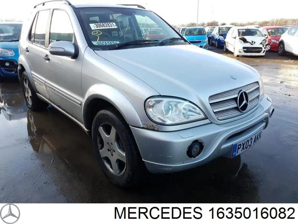 Compre 1635016082 Mercedes Mangueira (cano derivado) de intercooler