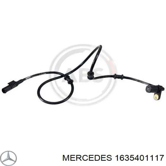 1635401117 Mercedes Sensor ABS traseiro direito
