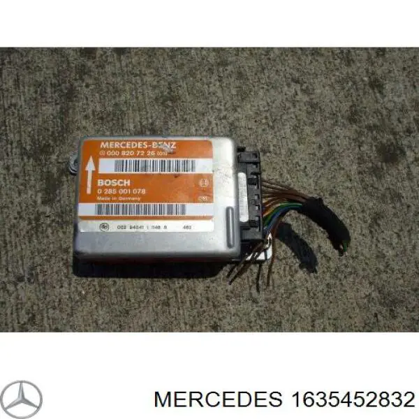 Compre 1635452832 Mercedes Regulador de revoluções de ventilador de esfriamento (unidade de controlo)