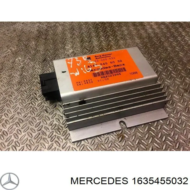 1635450132 Mercedes Módulo de direção da caixa de transferência
