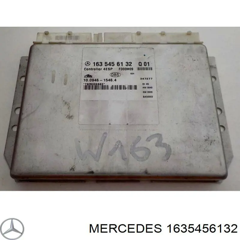 1635456132 Mercedes Unidade de controlo ESP