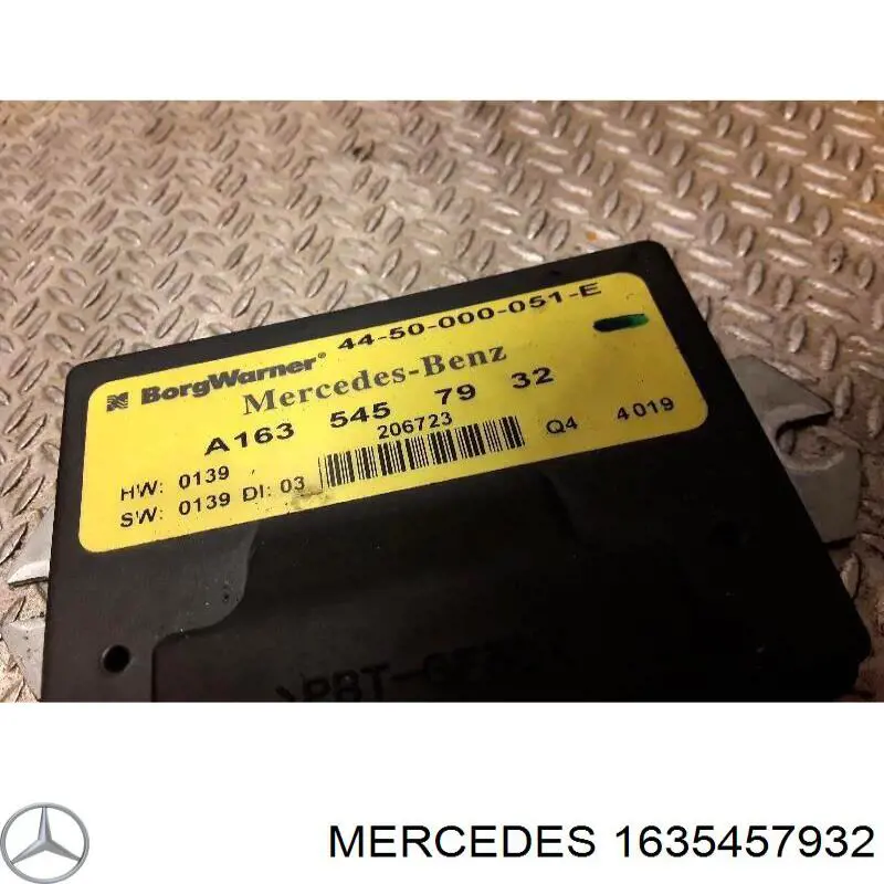 Compre 1635450132 Mercedes Módulo de direção da caixa de transferência