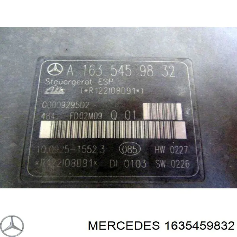 Compre 1635459832 Mercedes Bomba de ABS de cilindro mestre do freio