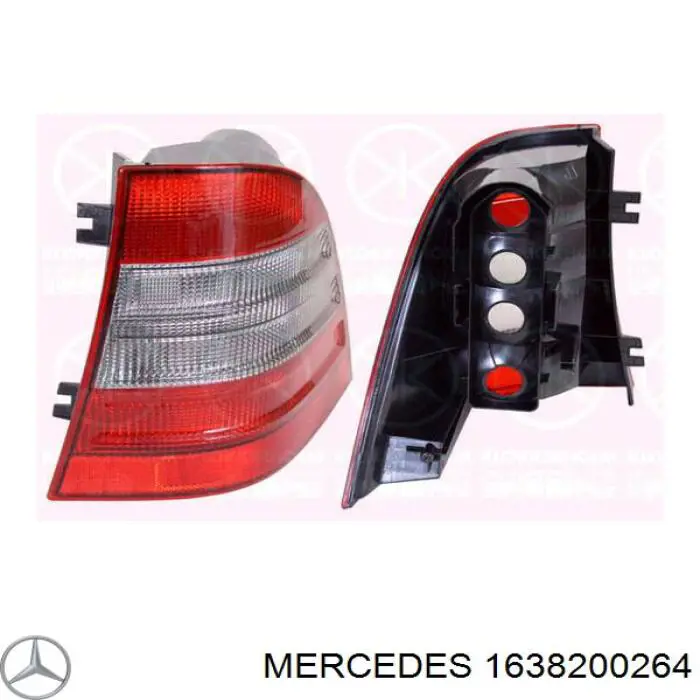 Compre 4401933RUE Depo/Loro/Abakus Lanterna traseira direita
