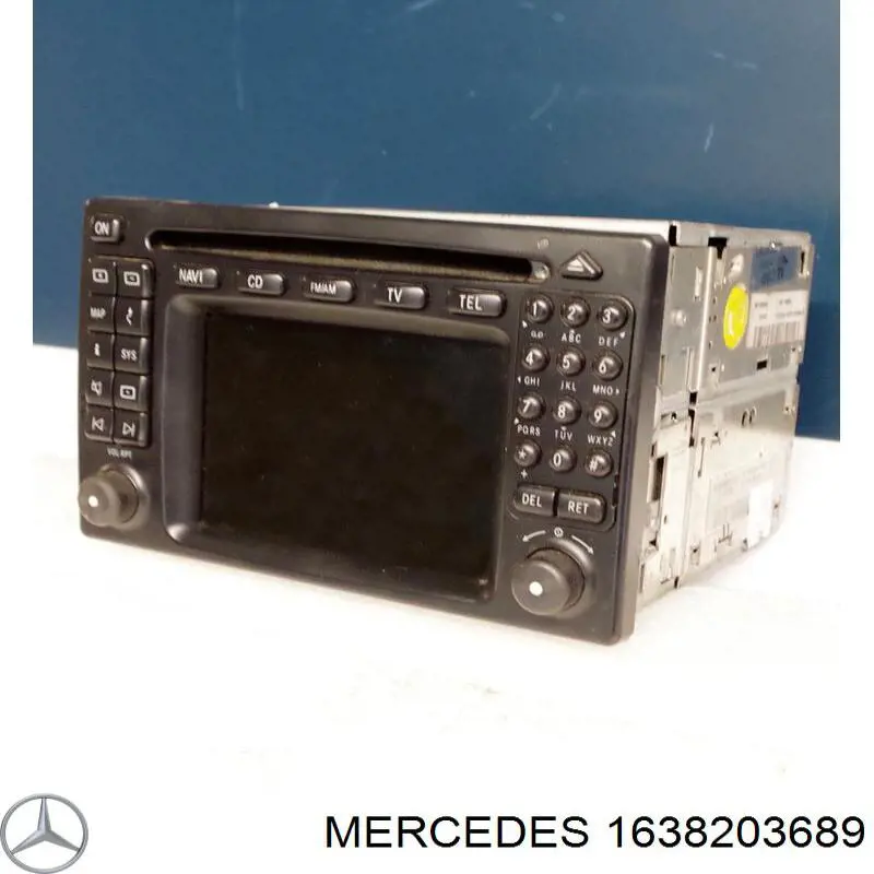 1638203689 Mercedes Aparelhagem de som (rádio AM/FM), universal